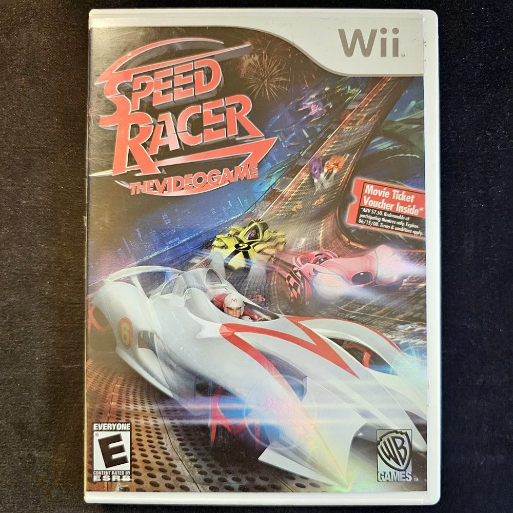 Speed Racer for Wii, perfect condition, like new